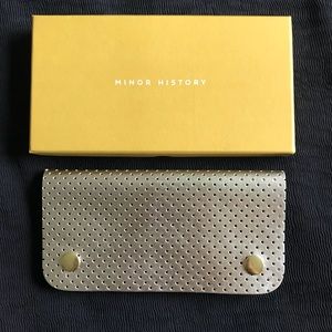 SALE💥 Anthro Minor History Leather Wallet